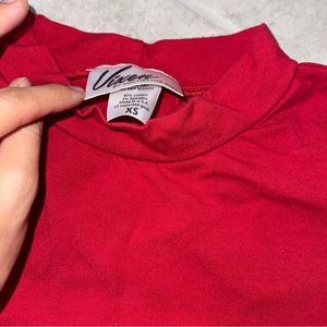 Red Vixen by Micheline Pitt crop top